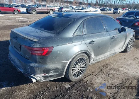 2018 Audi A4 2.0T Premium from USA, damaged, VIN WAUENAF47JA082387